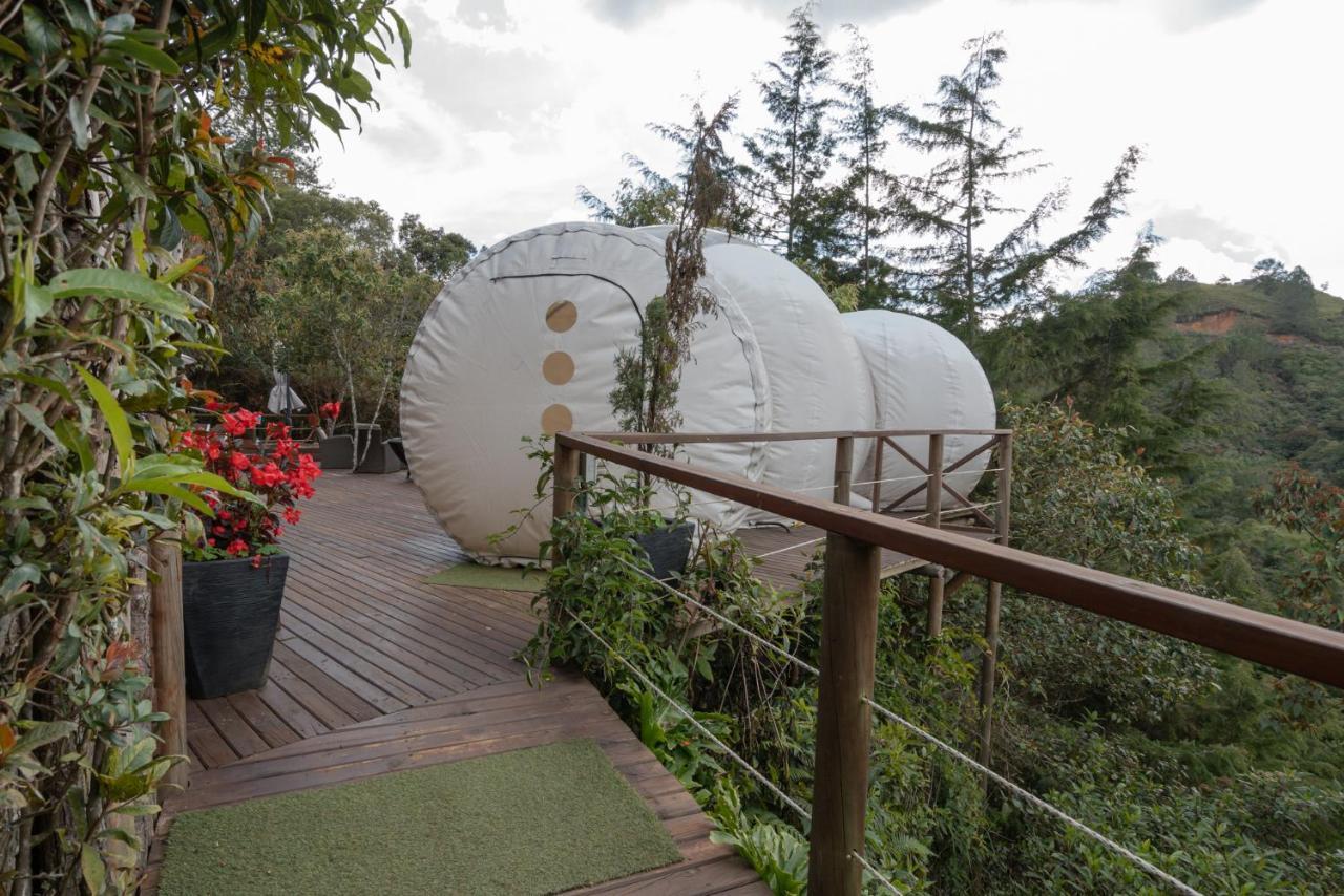 Hotel Bubblesky Glamping 40 Min From Medellin El Retiro  Exterior foto