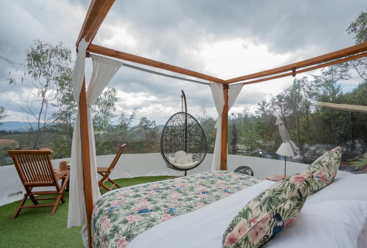 Hotel Bubblesky Glamping 40 Min From Medellin El Retiro  Exterior foto