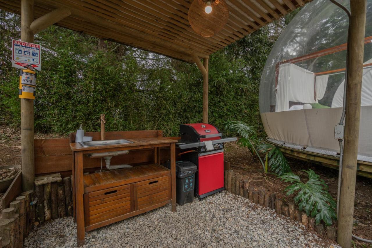 Hotel Bubblesky Glamping 40 Min From Medellin El Retiro  Exterior foto