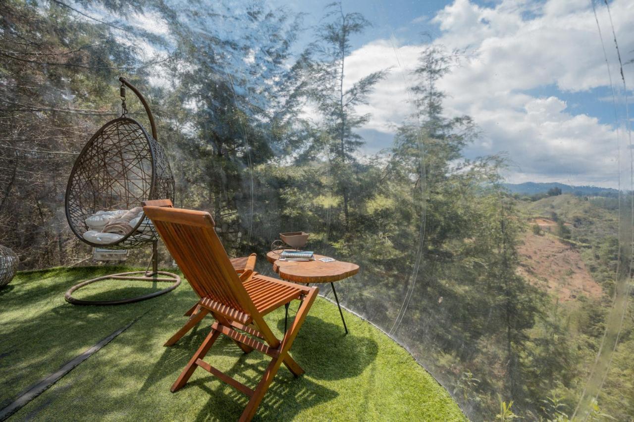 Hotel Bubblesky Glamping 40 Min From Medellin El Retiro  Exterior foto