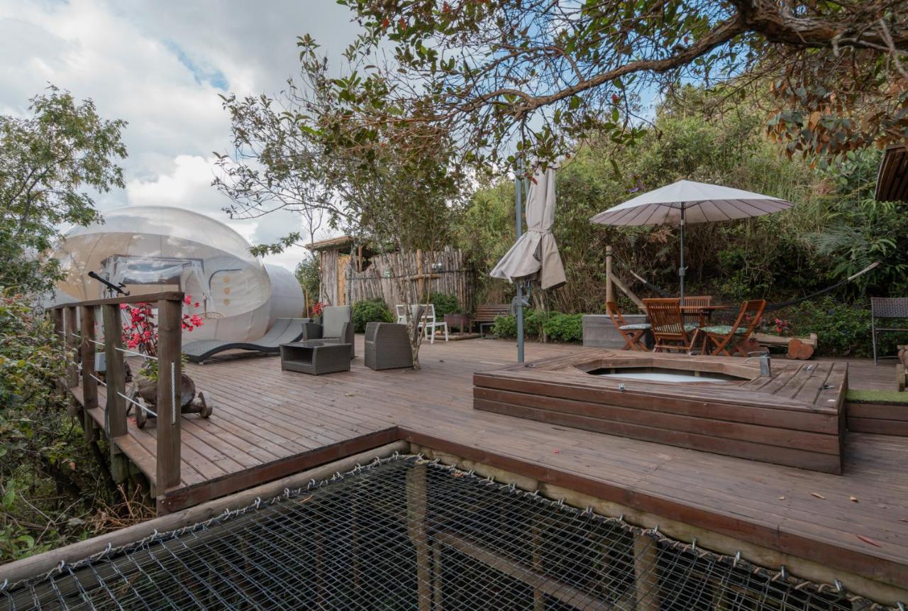 Hotel Bubblesky Glamping 40 Min From Medellin El Retiro  Exterior foto