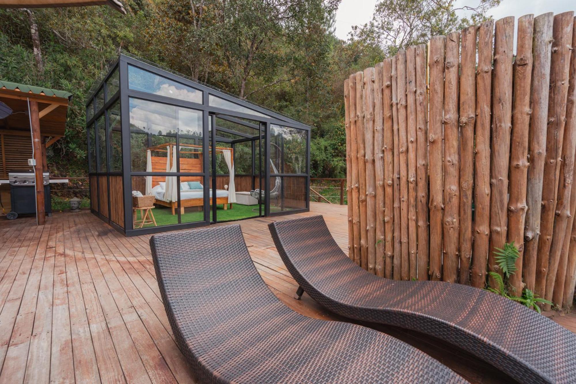 Hotel Bubblesky Glamping 40 Min From Medellin El Retiro  Exterior foto