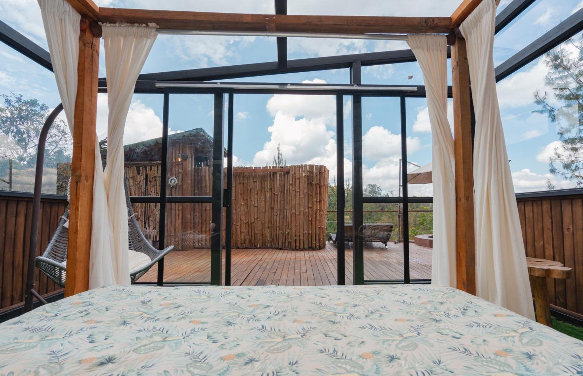 Hotel Bubblesky Glamping 40 Min From Medellin El Retiro  Exterior foto
