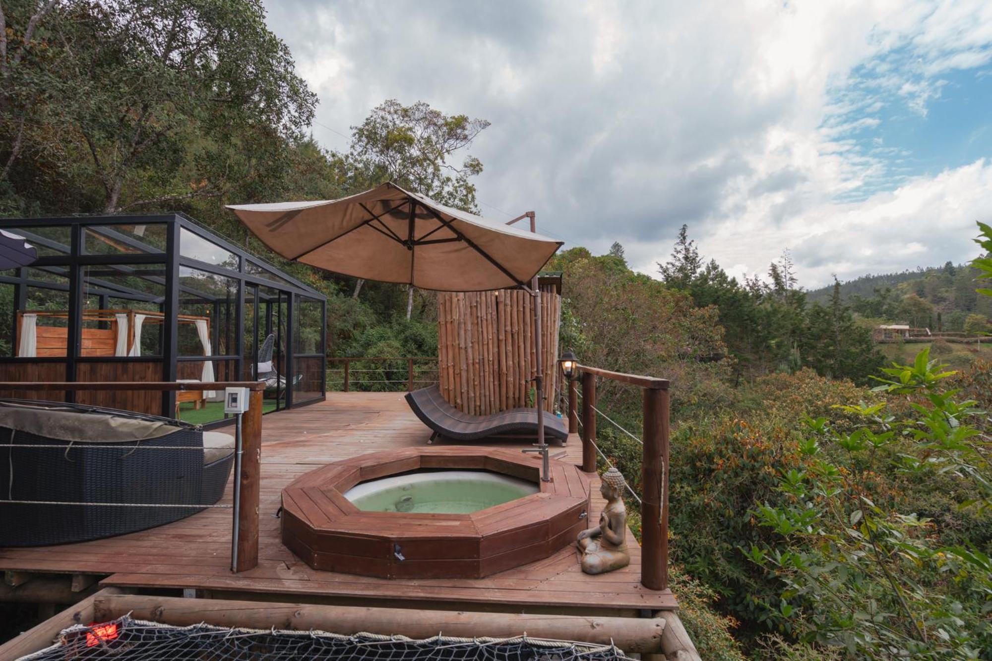 Hotel Bubblesky Glamping 40 Min From Medellin El Retiro  Exterior foto
