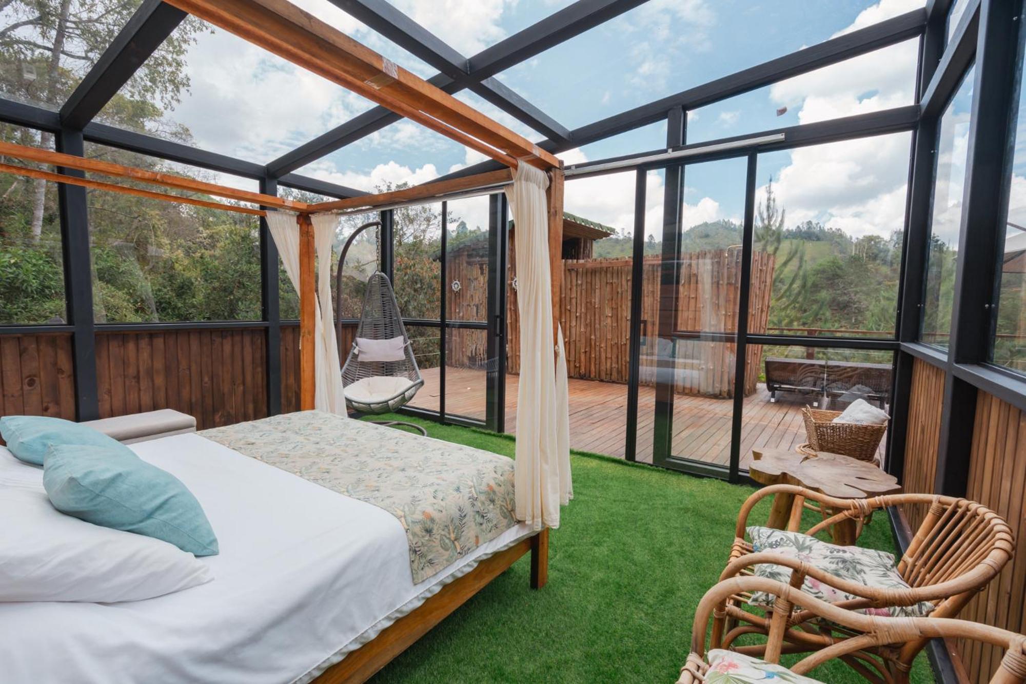 Hotel Bubblesky Glamping 40 Min From Medellin El Retiro  Exterior foto