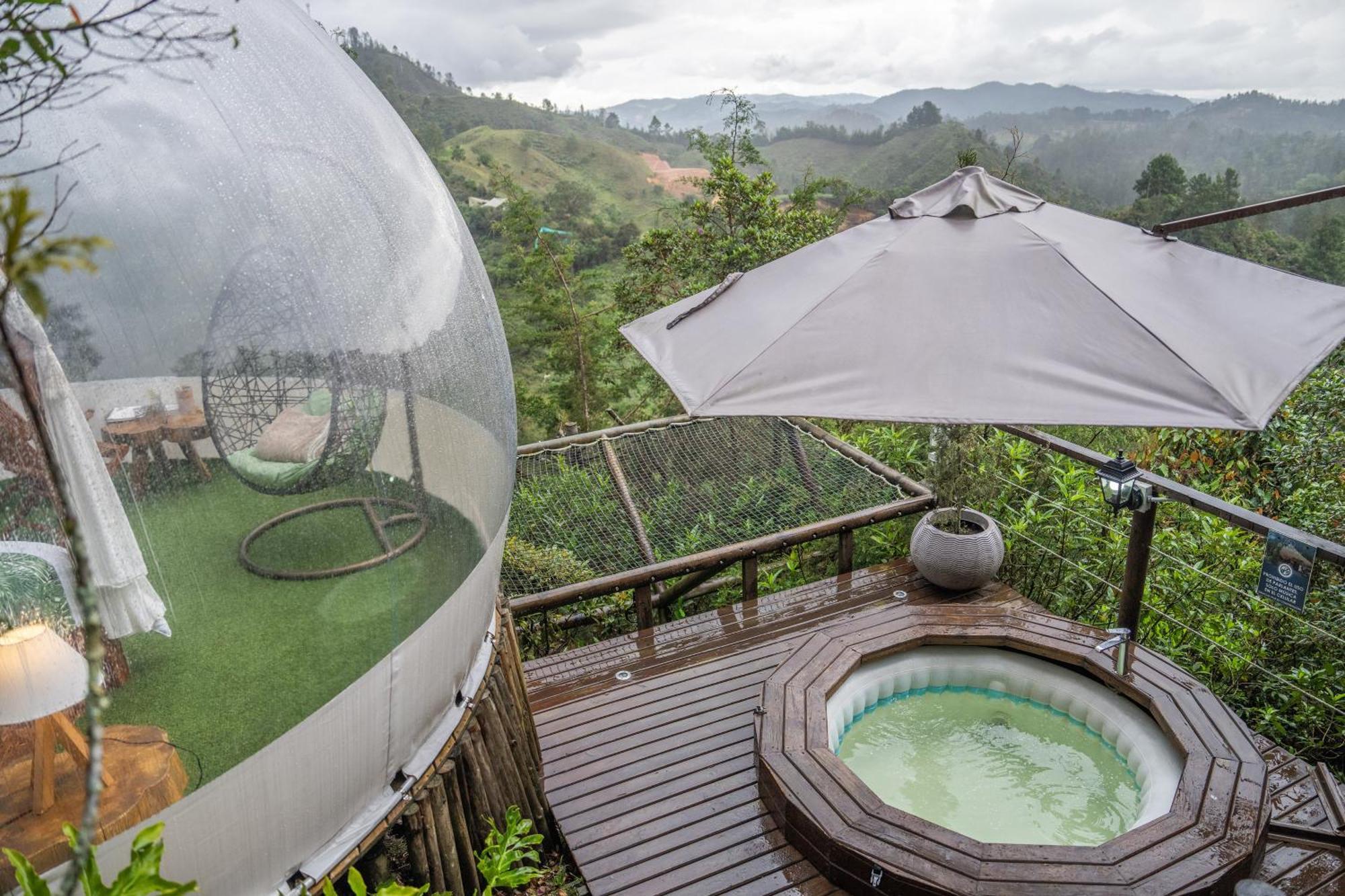 Hotel Bubblesky Glamping 40 Min From Medellin El Retiro  Exterior foto