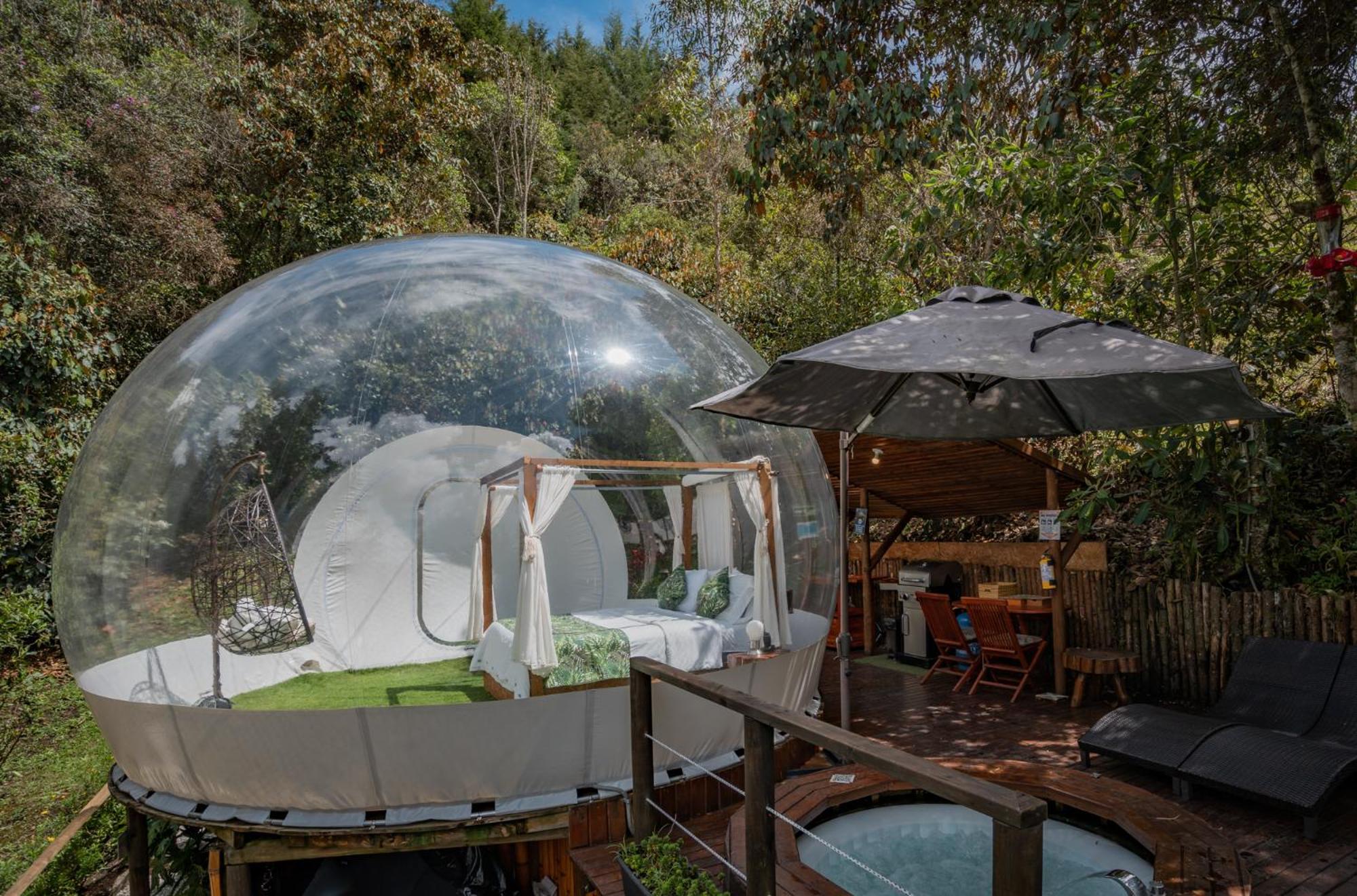 Hotel Bubblesky Glamping 40 Min From Medellin El Retiro  Exterior foto